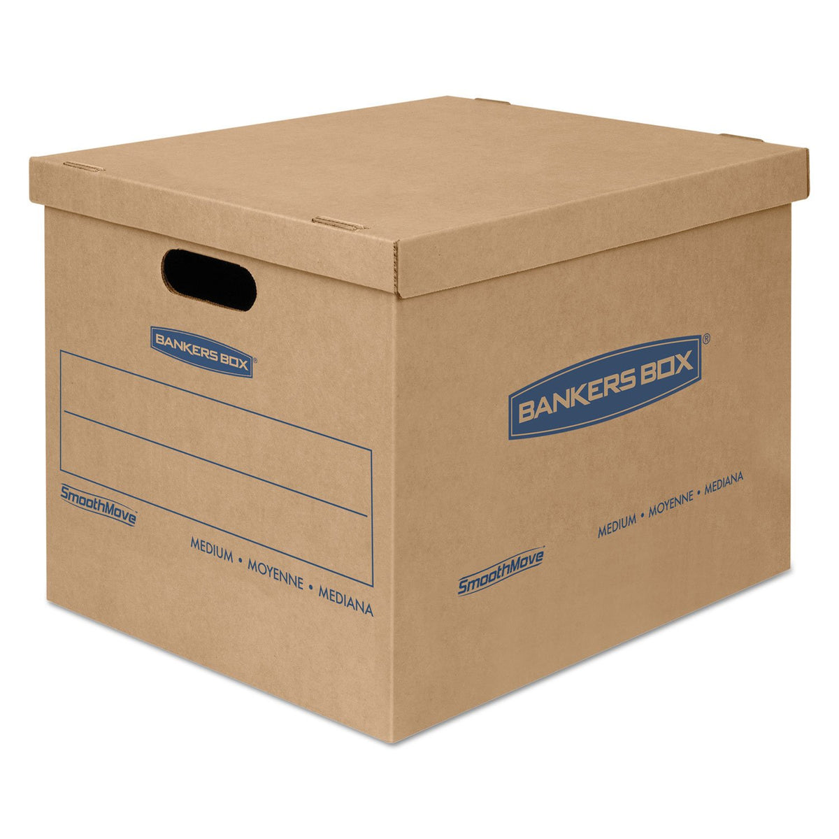 Bankers Box 10-Pack Small Classic Moving Boxes with Reinforced Handles