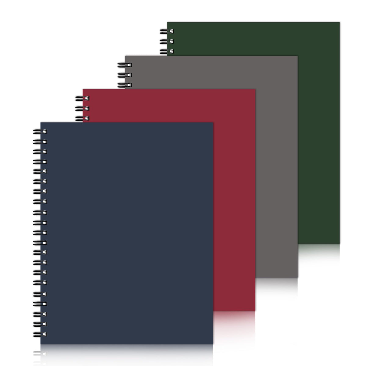 Spiral Notebook 8.5"x11" Hardcover College Ruled Journal 100GSM
