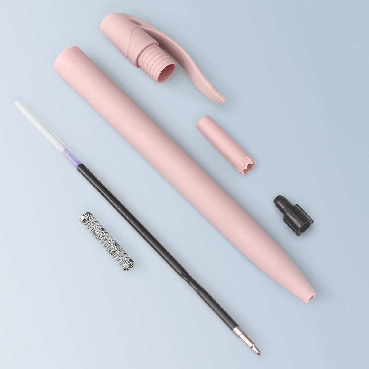 Bribobo 8-Pack Retractable Ballpoint Pens, Smooth Writing, Black Ink