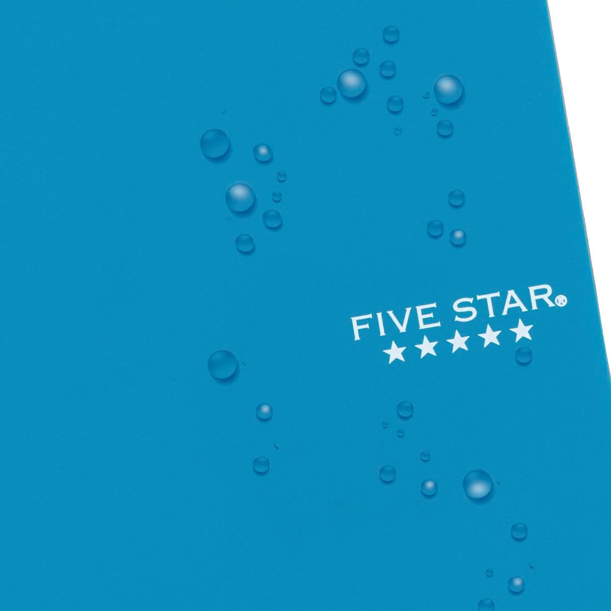 Five Star Spiral Notebooks, 6 Pack, 1 Subject, College Ruled Paper, 7" x 4-3/8", Personal Size, 80 Sheets, Purple, Orange, Green, Blue, Gray, Black (450048A-ECM)