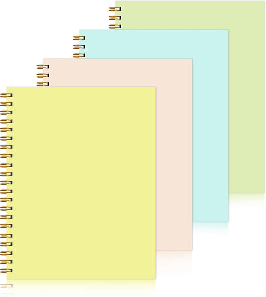 Spiral Notebook 8.5"x11" Hardcover College Ruled Journal 100GSM