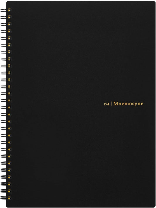 Maruman Mnemosyne Spiral Notebook, B5, 7.17"x10.12", 7mm College Ruled