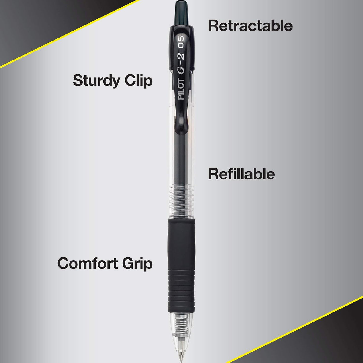 PILOT G2 Premium Gel Pens, Extra Fine Point 0.5mm, Assorted Inks, 5-Pack