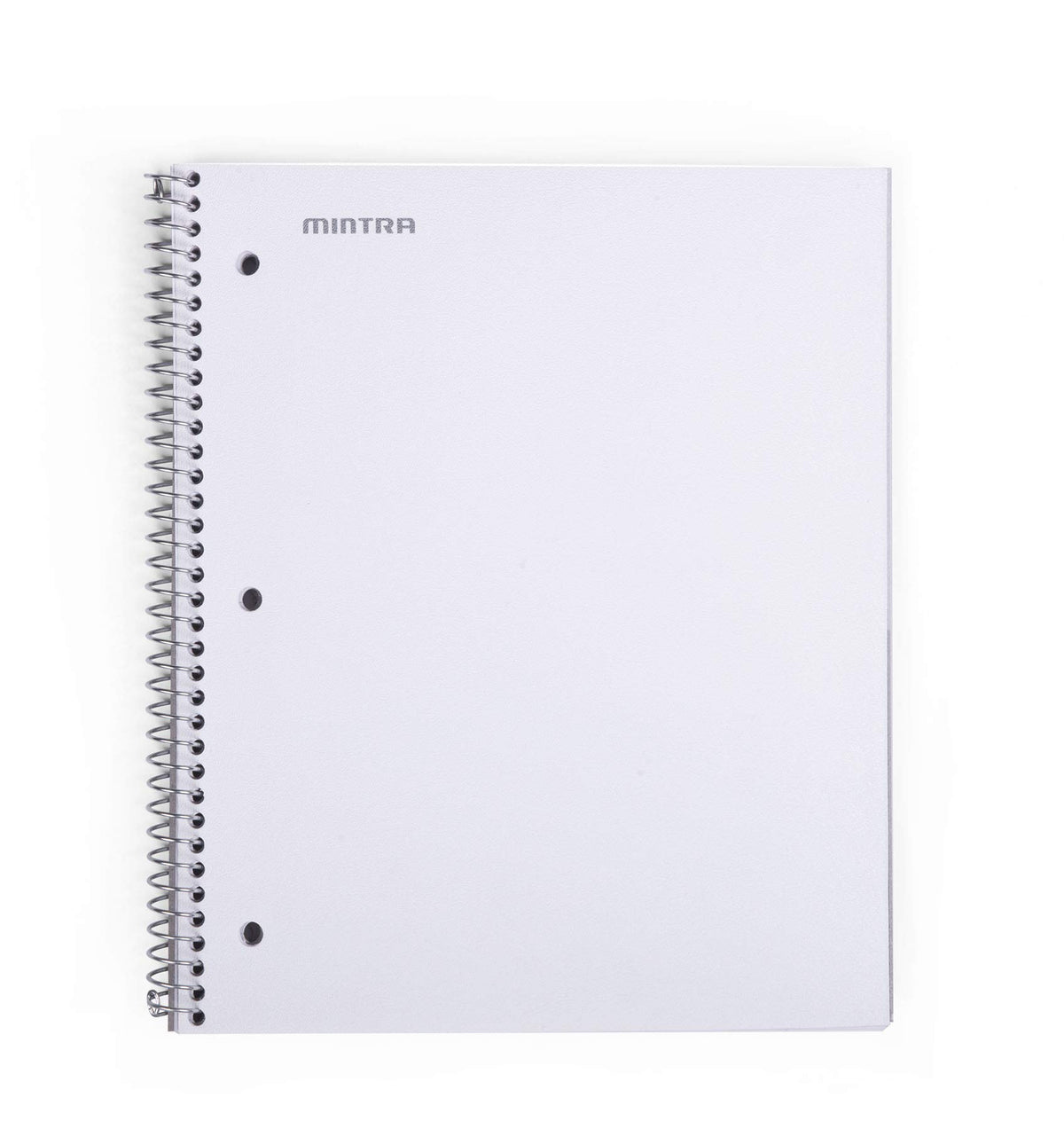 Mintra Office Durable Spiral Notebooks, 1 Subject, (Salmon, Sage Green, Lavender, Wide Ruled 3pk) - 100 Sheets, Poly Pocket, Moisture Resistant Cover, School, Office, Professional
