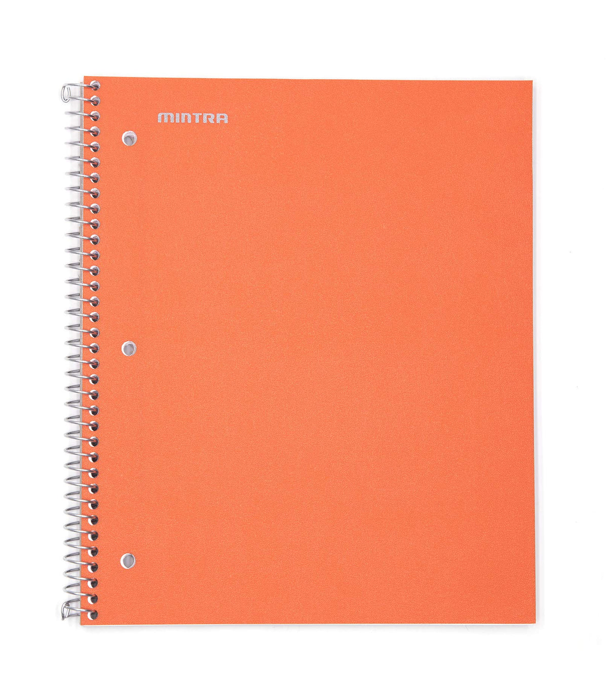 Mintra Office Durable Spiral Notebooks, 1 Subject, (Salmon, Sage Green, Lavender, Wide Ruled 3pk) - 100 Sheets, Poly Pocket, Moisture Resistant Cover, School, Office, Professional