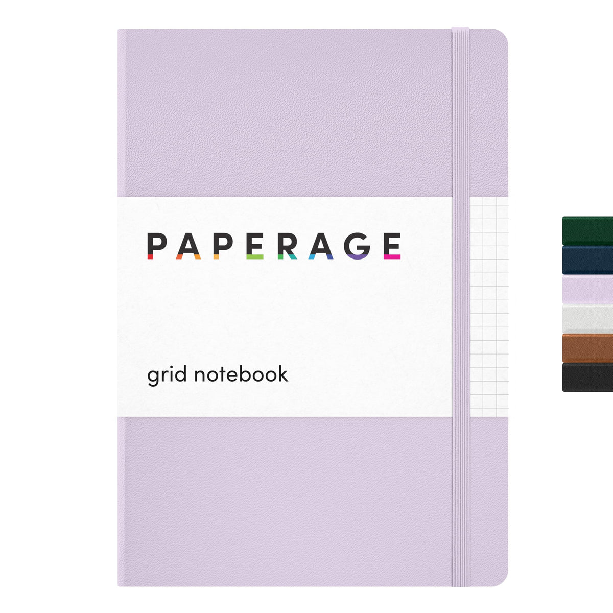PAPERAGE Lined Journal Notebook, Hardcover Journal for Women & Men, 160 Pages, (5.6 in x 8 in), College Ruled Journaling Notebook for Work, School Supplies & Note Taking, (Green)