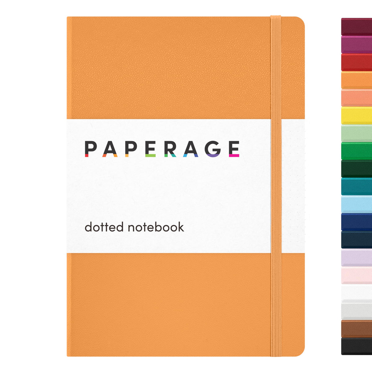 PAPERAGE Lined Journal Notebook, Hardcover Journal for Women & Men, 160 Pages, (5.6 in x 8 in), College Ruled Journaling Notebook for Work, School Supplies & Note Taking, (Green)