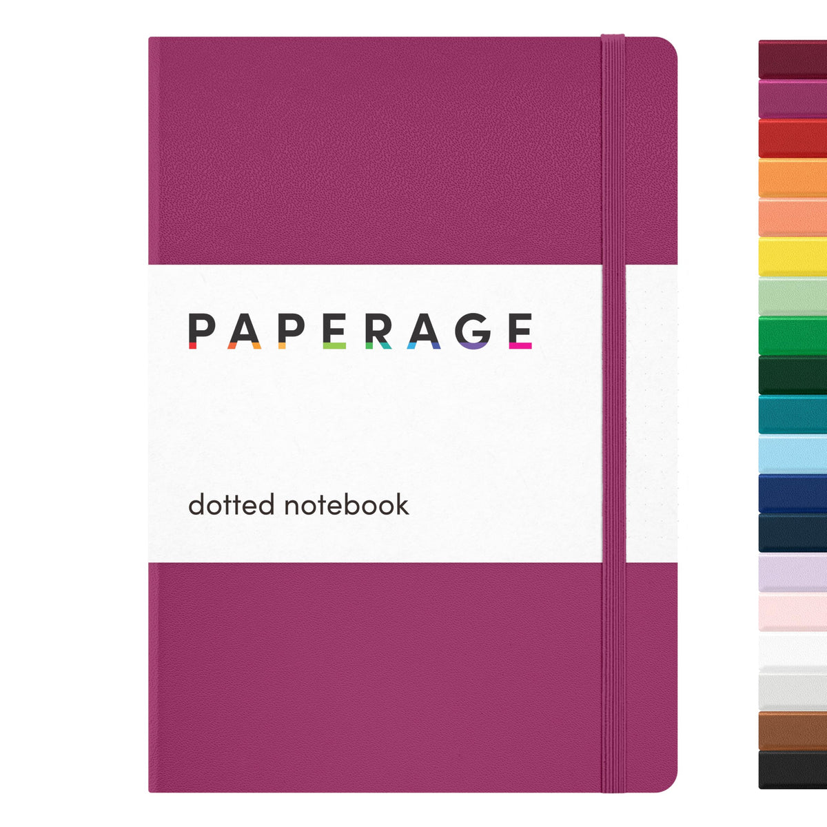 PAPERAGE Lined Journal Notebook, Hardcover Journal for Women & Men, 160 Pages, (5.6 in x 8 in), College Ruled Journaling Notebook for Work, School Supplies & Note Taking, (Green)